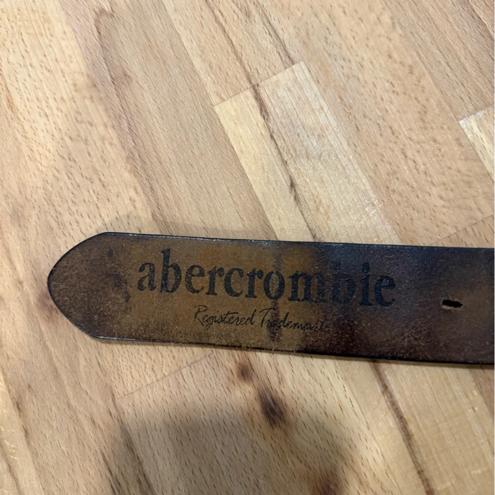 Abercrombie Vintage Leather Belt 35”